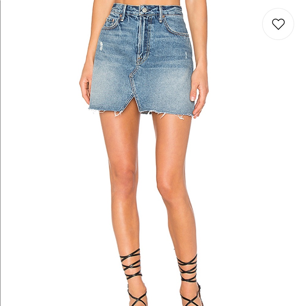 x REVOLVE Milla Denim Mini Skirt